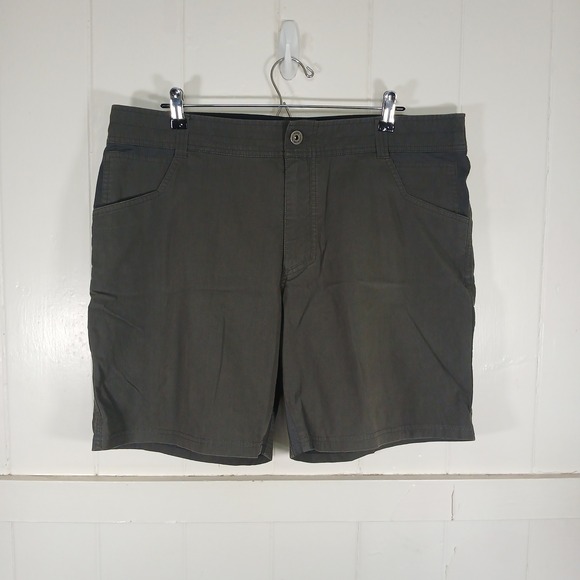 Kuhl Other - Kuhl Shorts Mens 38 Dark Green Style 5271 Outdoor Hiking Travel Stretch GB1